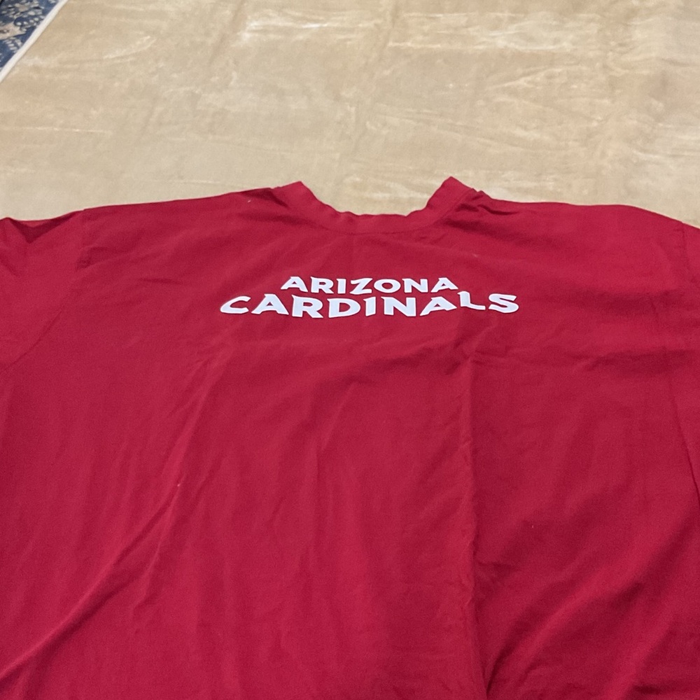 Fanatics Arizona Cardinals Red Cotton T-Shirt